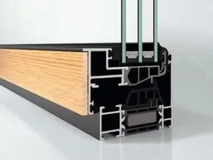 Schüco AWS 90 BS.SI+ WoodDesign