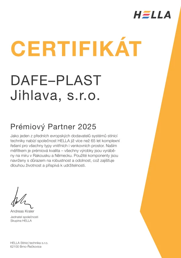 Prémiový Partner Hella 2025