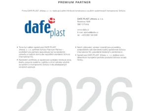 CERTIFIKÁT SCHÜCO PREMIUM PARTNER_2026