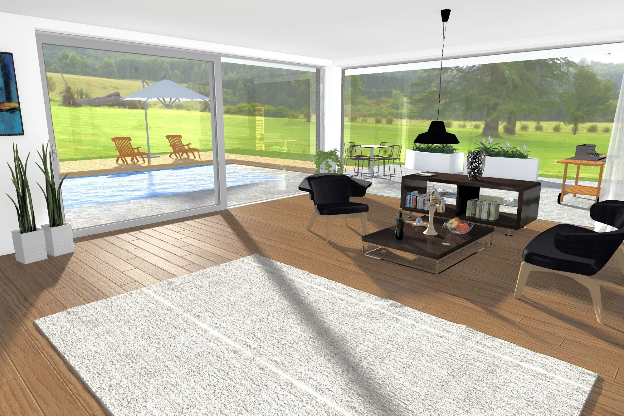 Hliníkový zdvižně-posuvný systém Schüco ASE 80.HI