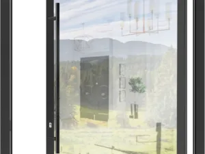 Pivotové AL vchodové dveře, typ Glass AP