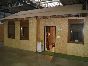 Modelový dům žáků VOŠ a SPŠ Žďár n. S.
